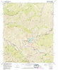 Condor Peak California Historical topographic map, 1:24000 scale, 7.5 X 7.5 Minute, Year 1959