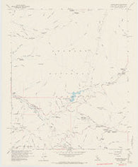Condor Peak California Historical topographic map, 1:24000 scale, 7.5 X 7.5 Minute, Year 1959