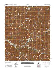 Condor Peak California Historical topographic map, 1:24000 scale, 7.5 X 7.5 Minute, Year 2012