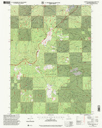 Condrey Mountain California Historical topographic map, 1:24000 scale, 7.5 X 7.5 Minute, Year 1998