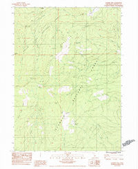 Condrey Mtn California Historical topographic map, 1:24000 scale, 7.5 X 7.5 Minute, Year 1983