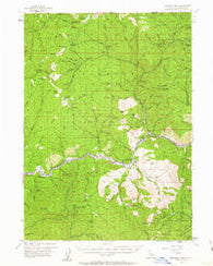 Condrey Mtn California Historical topographic map, 1:62500 scale, 15 X 15 Minute, Year 1955