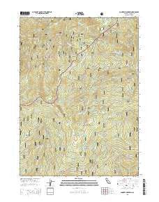 Condrey Mountain California Current topographic map, 1:24000 scale, 7.5 X 7.5 Minute, Year 2015