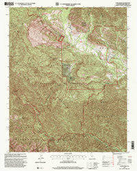 Cone Peak California Historical topographic map, 1:24000 scale, 7.5 X 7.5 Minute, Year 1995
