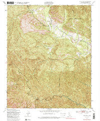 Cone Peak California Historical topographic map, 1:24000 scale, 7.5 X 7.5 Minute, Year 1949