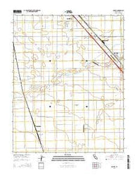 Conejo California Current topographic map, 1:24000 scale, 7.5 X 7.5 Minute, Year 2015