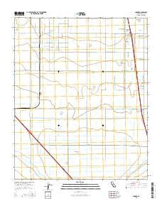 Conner California Current topographic map, 1:24000 scale, 7.5 X 7.5 Minute, Year 2015