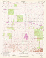 Conner SW California Historical topographic map, 1:24000 scale, 7.5 X 7.5 Minute, Year 1955
