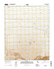 Conner SW California Current topographic map, 1:24000 scale, 7.5 X 7.5 Minute, Year 2015