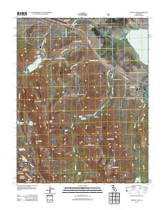 Convict Lake California Historical topographic map, 1:24000 scale, 7.5 X 7.5 Minute, Year 2012