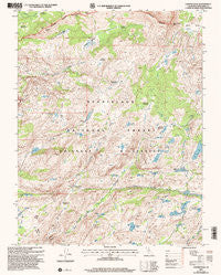 Cooper Peak California Historical topographic map, 1:24000 scale, 7.5 X 7.5 Minute, Year 2001