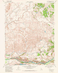 Cooperstown California Historical topographic map, 1:24000 scale, 7.5 X 7.5 Minute, Year 1968