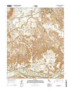Cooperstown California Current topographic map, 1:24000 scale, 7.5 X 7.5 Minute, Year 2015