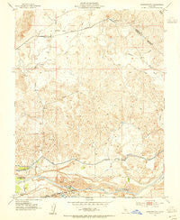 Cooperstown California Historical topographic map, 1:24000 scale, 7.5 X 7.5 Minute, Year 1953