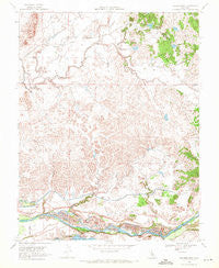 Cooperstown California Historical topographic map, 1:24000 scale, 7.5 X 7.5 Minute, Year 1968
