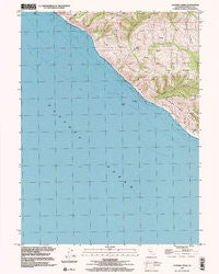 Cooskie Creek California Historical topographic map, 1:24000 scale, 7.5 X 7.5 Minute, Year 1997