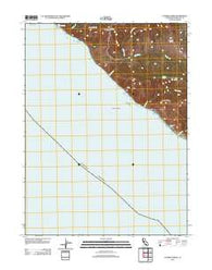 Cooskie Creek California Historical topographic map, 1:24000 scale, 7.5 X 7.5 Minute, Year 2012