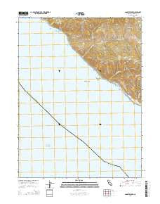 Cooskie Creek California Current topographic map, 1:24000 scale, 7.5 X 7.5 Minute, Year 2015