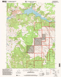 Copco California Historical topographic map, 1:24000 scale, 7.5 X 7.5 Minute, Year 2001