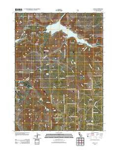 Copco California Historical topographic map, 1:24000 scale, 7.5 X 7.5 Minute, Year 2012