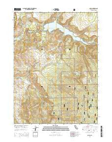 Copco California Current topographic map, 1:24000 scale, 7.5 X 7.5 Minute, Year 2015
