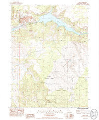 Copco California Historical topographic map, 1:24000 scale, 7.5 X 7.5 Minute, Year 1984