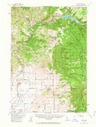 Copco California Historical topographic map, 1:62500 scale, 15 X 15 Minute, Year 1954