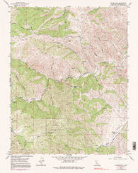 Copper Mtn. California Historical topographic map, 1:24000 scale, 7.5 X 7.5 Minute, Year 1956