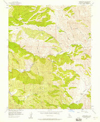 Copper Mtn California Historical topographic map, 1:24000 scale, 7.5 X 7.5 Minute, Year 1956