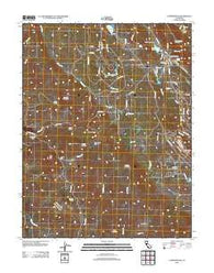 Copperopolis California Historical topographic map, 1:24000 scale, 7.5 X 7.5 Minute, Year 2012