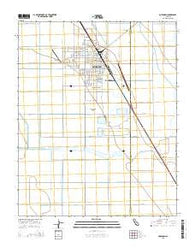 Corcoran California Current topographic map, 1:24000 scale, 7.5 X 7.5 Minute, Year 2015