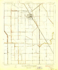 Corcoran California Historical topographic map, 1:31680 scale, 7.5 X 7.5 Minute, Year 1928