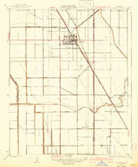 Corcoran California Historical topographic map, 1:31680 scale, 7.5 X 7.5 Minute, Year 1928