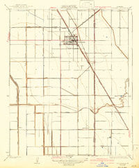Corcoran California Historical topographic map, 1:31680 scale, 7.5 X 7.5 Minute, Year 1928