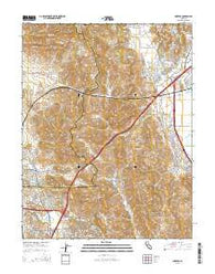 Cordelia California Current topographic map, 1:24000 scale, 7.5 X 7.5 Minute, Year 2015