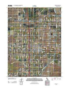 Corning California Historical topographic map, 1:24000 scale, 7.5 X 7.5 Minute, Year 2012