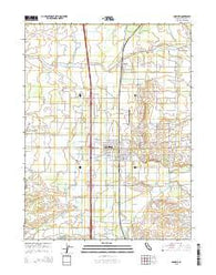Corning California Current topographic map, 1:24000 scale, 7.5 X 7.5 Minute, Year 2015