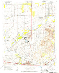 Corona North California Historical topographic map, 1:24000 scale, 7.5 X 7.5 Minute, Year 1954
