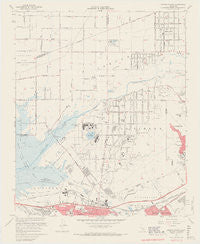 Corona North California Historical topographic map, 1:24000 scale, 7.5 X 7.5 Minute, Year 1967
