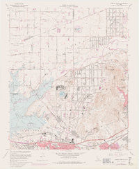 Corona North California Historical topographic map, 1:24000 scale, 7.5 X 7.5 Minute, Year 1967