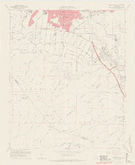 Corona South California Historical topographic map, 1:24000 scale, 7.5 X 7.5 Minute, Year 1967