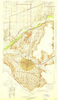 Corona and Vicinity California Historical topographic map, 1:31680 scale, 7.5 X 7.5 Minute, Year 1942