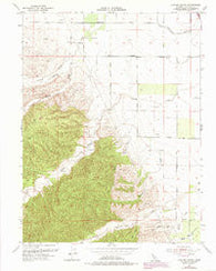 Cortina Creek California Historical topographic map, 1:24000 scale, 7.5 X 7.5 Minute, Year 1953