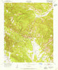 Cosio Knob California Historical topographic map, 1:24000 scale, 7.5 X 7.5 Minute, Year 1949