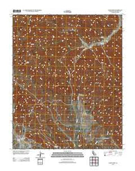 Cosio Knob California Historical topographic map, 1:24000 scale, 7.5 X 7.5 Minute, Year 2012