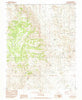 Coso Peak California Historical topographic map, 1:24000 scale, 7.5 X 7.5 Minute, Year 1982