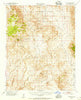 Coso Peak California Historical topographic map, 1:62500 scale, 15 X 15 Minute, Year 1951