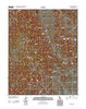 Coso Peak California Historical topographic map, 1:24000 scale, 7.5 X 7.5 Minute, Year 2012