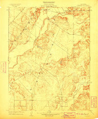 Cosumnes California Historical topographic map, 1:31680 scale, 7.5 X 7.5 Minute, Year 1909