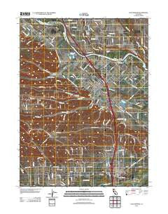 Cottonwood California Historical topographic map, 1:24000 scale, 7.5 X 7.5 Minute, Year 2012